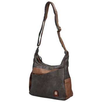Dámska crossbody kabelka šedá - Firenze Tyges