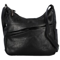 Dámska crossbody kabelka čierna - Firenze Ricco