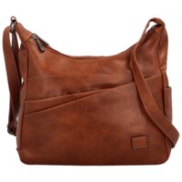 Dámska crossbody kabelka hnedá - Firenze Ricco