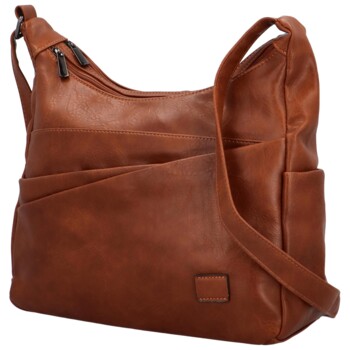 Dámska crossbody kabelka hnedá - Firenze Ricco