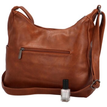 Dámska crossbody kabelka hnedá - Firenze Ricco