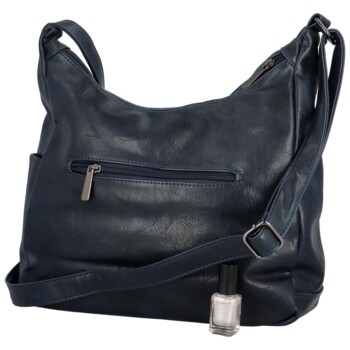 Dámska crossbody kabelka tmavo modrá - Firenze Ricco
