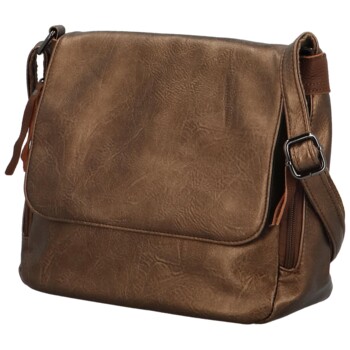 Dámska crossbody kabelka bronzová - Firenze Ceryss
