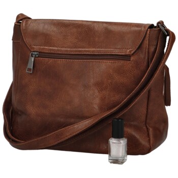 Dámska crossbody kabelka coffee - Firenze Ceryss