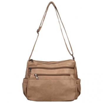 Dámska crossbody kabelka béžová - MaxFly Florika