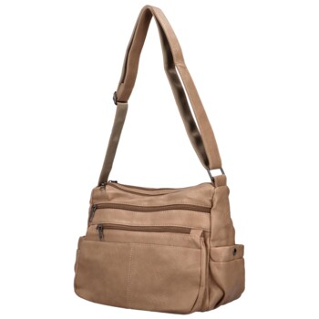 Dámska crossbody kabelka béžová - MaxFly Florika