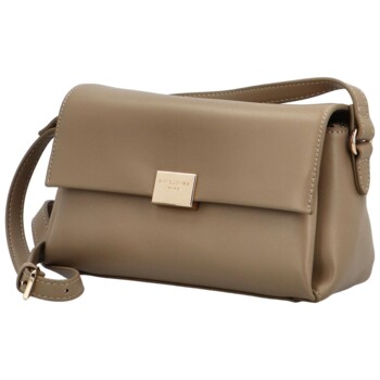 Dámska crossbody kabelka taupe - David Jones Ilena