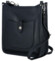 Dámska kožená crossbody tmavomodrá - Katana Kristi