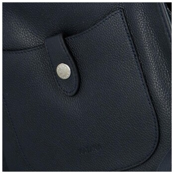 Dámska kožená crossbody tmavomodrá - Katana Kristi