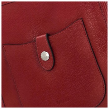 Dámska kožená crossbody červená - Katana Kristi