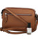 Dámska kožená crossbody kabelka koňaková - Katana Prina