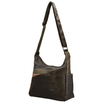 Dámska crossbody kabelka tmavozelená - MaxFly Edgara
