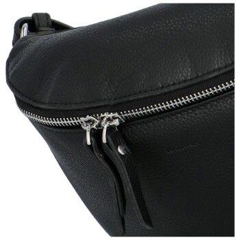 Dámska kožená ľadvinko/kabelka čierna - Katana Jadrieen