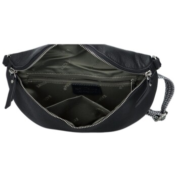 Dámska kožená ľadvinko/kabelka čierna - Katana Jadrieen