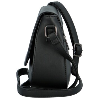 Dámska crossbody kabelka čierna - Delami Little Charm