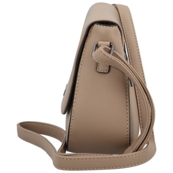 Dámska crossbody kabelka taupe - Delami Little Charm