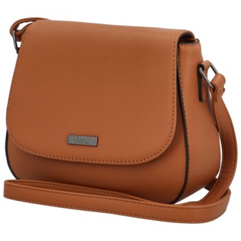 Dámska crossbody kabelka hnedá - Delami Little Charm