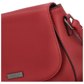 Dámska crossbody kabelka tmavo červená - Delami Little Charm