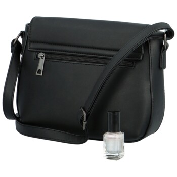 Dámska crossbody kabelka čierna - Delami Little Mia
