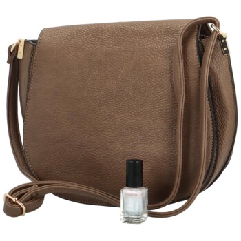 Dámska crossbody kabelka tmavohnedá - Coveri Polly