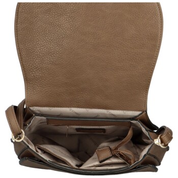 Dámska crossbody kabelka tmavohnedá - Coveri Polly