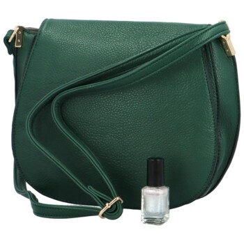 Dámska crossbody kabelka tmavozelená - Coveri Polly