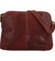 Kožená crossbody taška koňakovo hnedá - SendiDesign Vereno