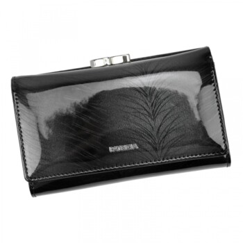 Dámska kožená peňaženka tmavo šedá - Patrizia Carlita RFID