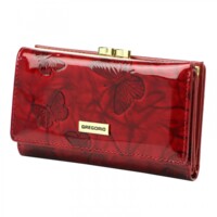 Dámska kožená peňaženka červená - Gregorio Amala
