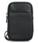 Dámske kožené crossbody vrecko čierne - Katana Soffix