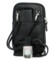 Dámske kožené crossbody vrecko čierne - Katana Soffix