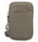 Dámske kožené crossbody vrecko sivé - Katana Soffix