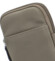 Dámske kožené crossbody vrecko sivé - Katana Soffix