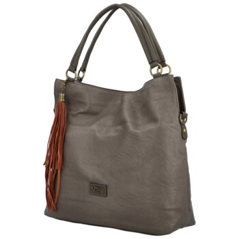 Dámska kabelka cez rameno sivá - Coveri Boxana