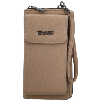 Dámske crossbody vrecko tmavobéžové - Coveri Vivika