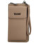 Dámske crossbody vrecko tmavobéžové - Coveri Vivika