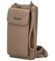 Dámske crossbody vrecko tmavobéžové - Coveri Vivika