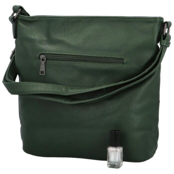 Dámska crossbody kabelka tmavo zelená - Firenze Ariff