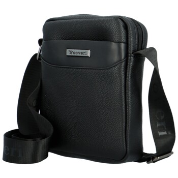 Pánska crossbody taška čierna - Coveri Miach