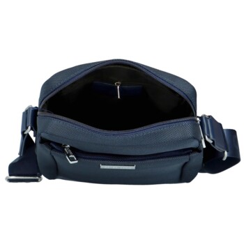 Pánska crossbody taška modrá - Coveri Arslen