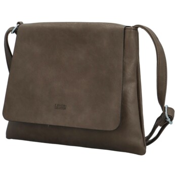 Dámska crossbody kabelka tmavohnedá - Coveri Spirrit