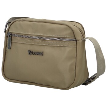 Dámska crossbody kabelka tmavobéžová - Coveri Bliss