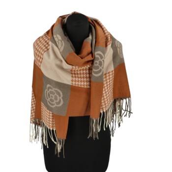 Dámsky šál oranžový - Firenze Susett