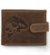 Pánska kožená peňaženka hnedá - Diviley Kostas Kapr
