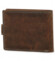 Pánska kožená peňaženka hnedá - Diviley Kostas Jelen 1