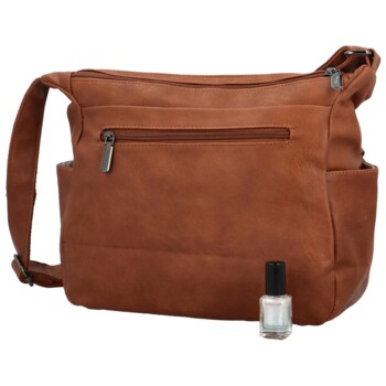 Dámska crossbody kabelka hnedá - Coveri Rajsa