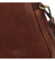 Pánske kožené crossbody vrecko svetlohnedé - SendiDesign Huron
