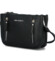 Dámska crossbody kabelka čierna - Enrico Benetti Malama