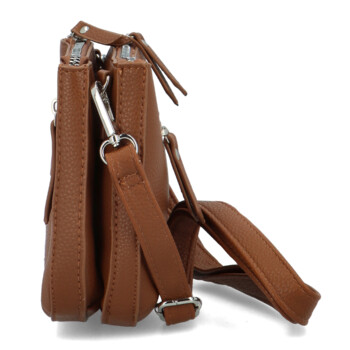 Dámska crossbody kabelka svetlohnedá - Enrico Benetti Malama