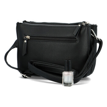Dámska crossbody kabelka čierna - Enrico Benetti Malama